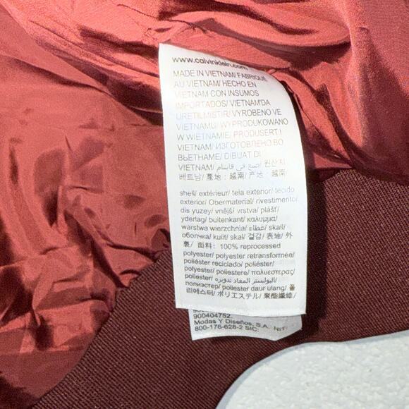 Calvin Klein Men's Matte Bomber Jacket - Rusted root XXL $129 - Picture 8 of 9